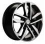 Легковой диск Khomen Wheels KHW1612 6,5x16 5x114,3 ET40 66,1 Black-FP